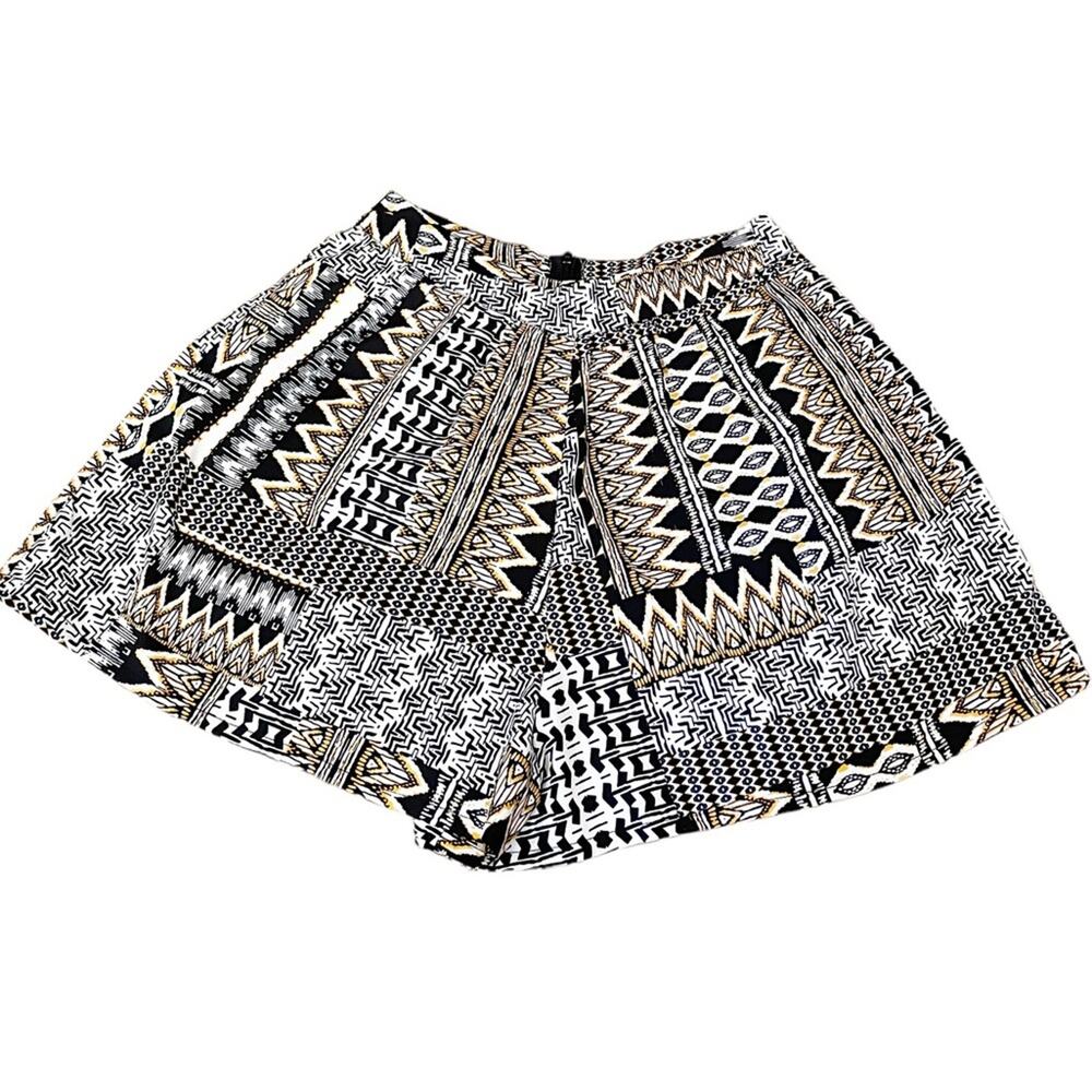 Brave Soul London Geometric Print Shorts Size XS